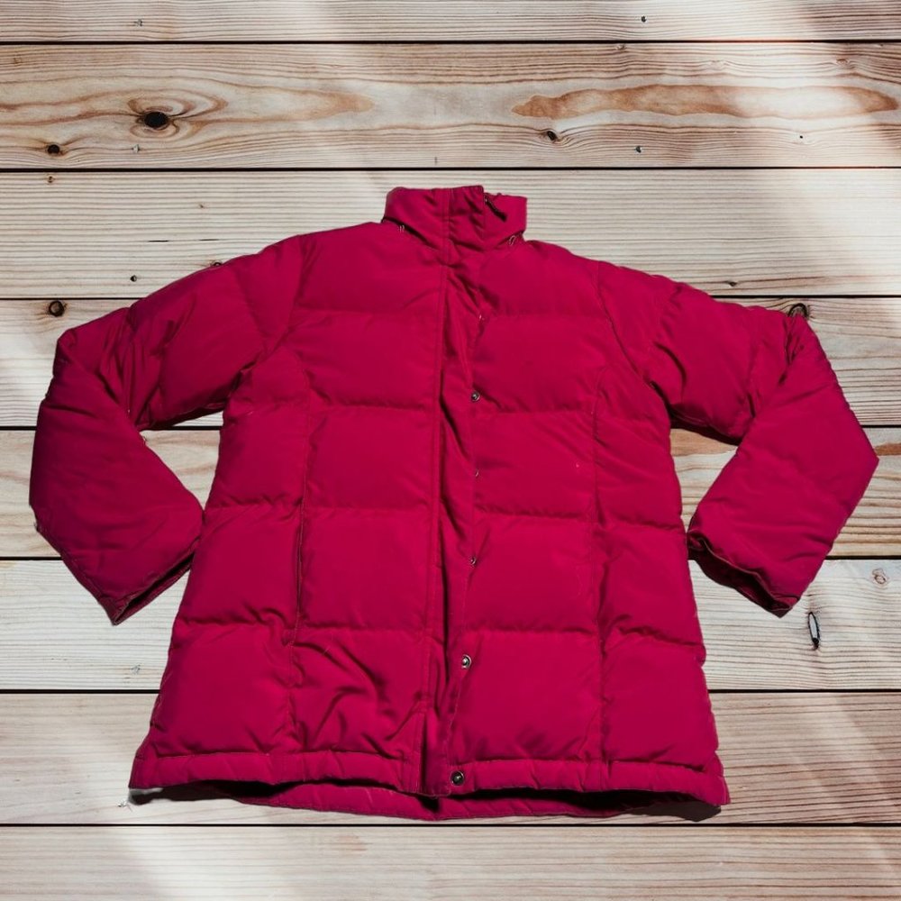 L.L. Bean Puffer Coat Pink Size XS